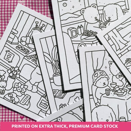 Sweetheart Coloring Sheets • Pack of 6 - Image 2