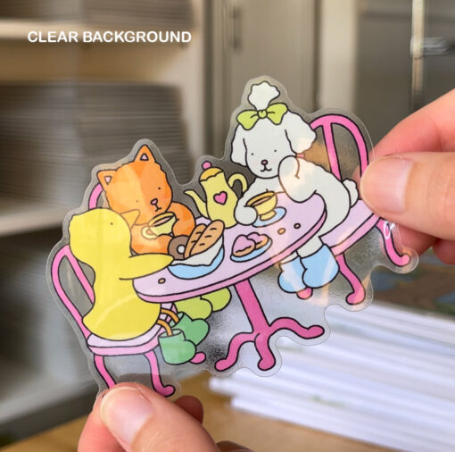 Tea Time Sticker - Image 3