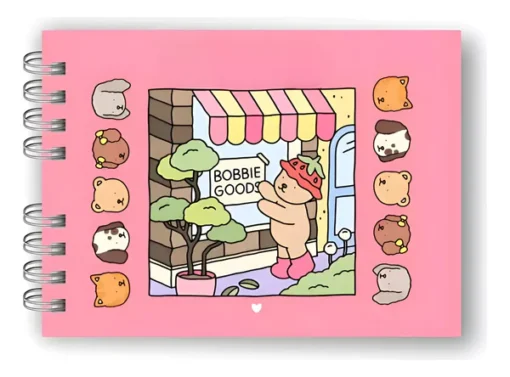 Livro Rosa Boobie Goods Original Capa Dura 50 Páginas