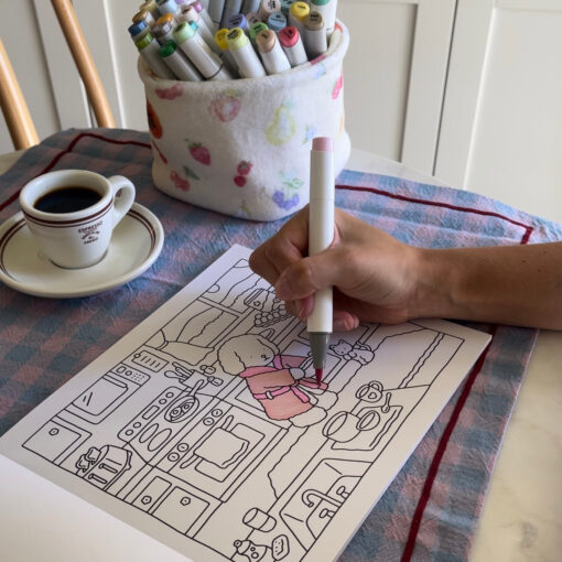 Day to Night Coloring Book - Image 8
