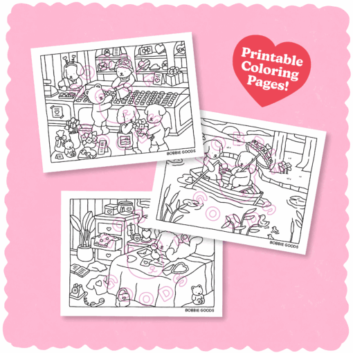 Digital Download • February Coloring Pages