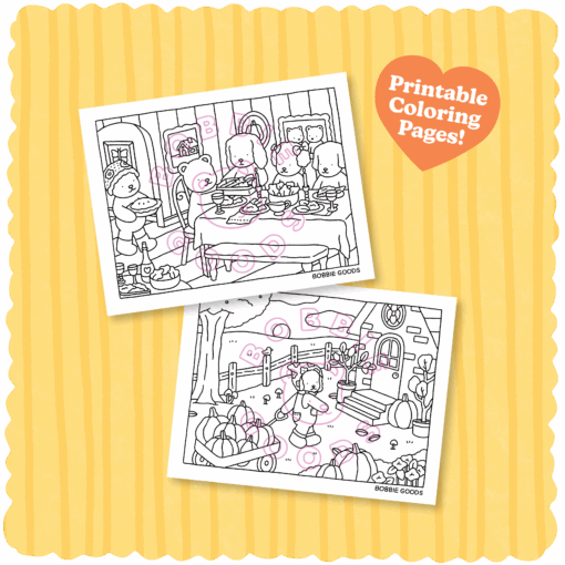 Digital Download • November Coloring Pages