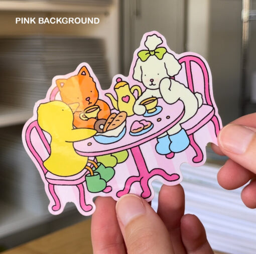Tea Time Sticker - Image 2