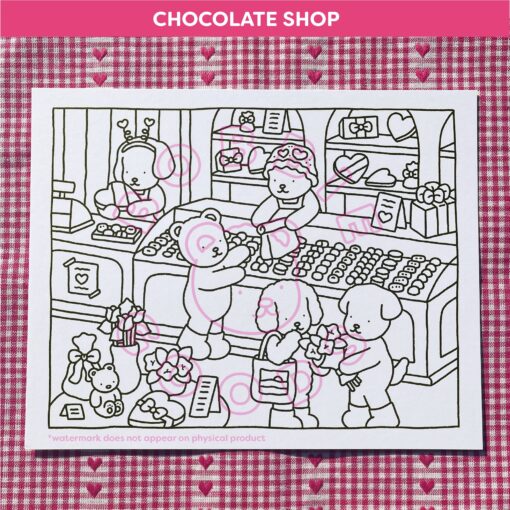 Sweetheart Coloring Sheets • Pack of 6 - Image 9