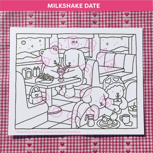 Sweetheart Coloring Sheets • Pack of 6 - Image 4