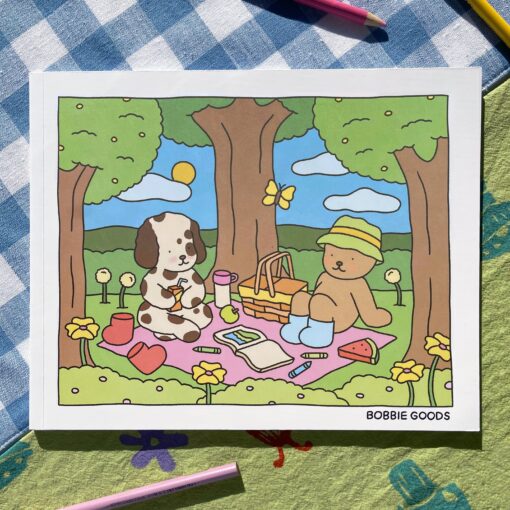 Spring-Summer Coloring Book