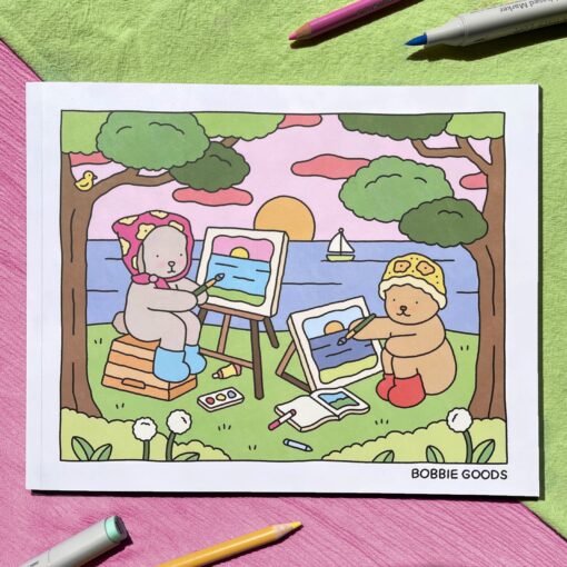 This & That Coloring Book