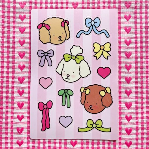 Bows Bows Bows! Sticker Sheet