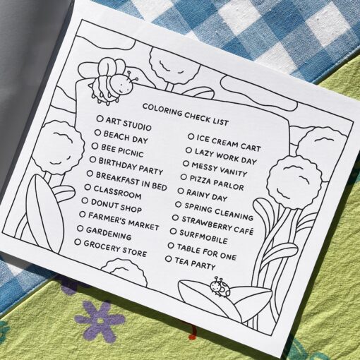 Spring-Summer Coloring Book - Image 3