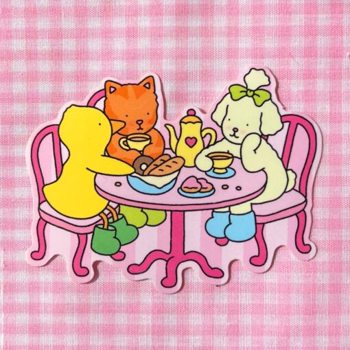 Tea Time Sticker
