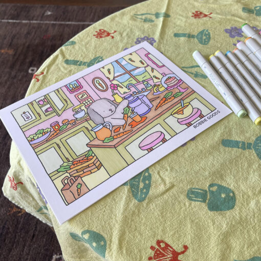 Digital Download • April Coloring Pages - Image 2